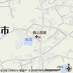熊本県宇城市松橋町西下郷1621周辺の地図