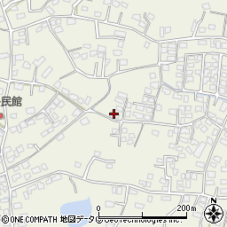 熊本県宇城市松橋町西下郷1243周辺の地図