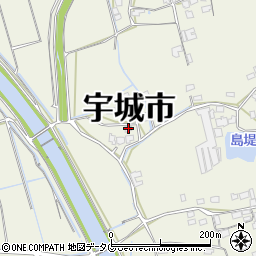 熊本県宇城市松橋町西下郷1547周辺の地図