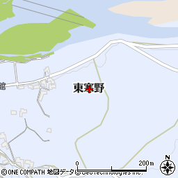 熊本県上益城郡甲佐町東寒野周辺の地図