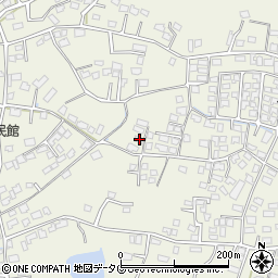 熊本県宇城市松橋町西下郷1244周辺の地図