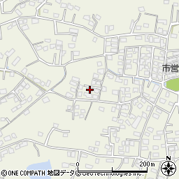 熊本県宇城市松橋町西下郷1250周辺の地図