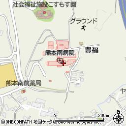 熊本県宇城市松橋町豊福2338周辺の地図