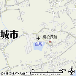 熊本県宇城市松橋町西下郷1610周辺の地図