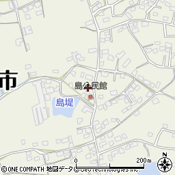 熊本県宇城市松橋町西下郷1619周辺の地図