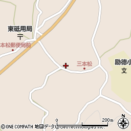 熊本県下益城郡美里町畝野700周辺の地図