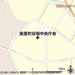 熊本県下益城郡美里町周辺の地図