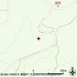 熊本県下益城郡美里町大井早2047周辺の地図