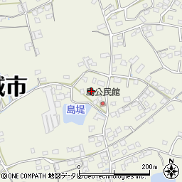 熊本県宇城市松橋町西下郷1615周辺の地図