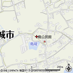 熊本県宇城市松橋町西下郷1614周辺の地図