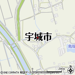 熊本県宇城市松橋町西下郷1519周辺の地図
