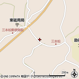 熊本県下益城郡美里町畝野702周辺の地図