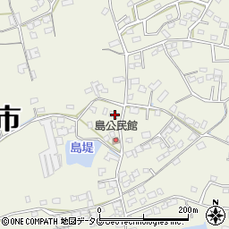 熊本県宇城市松橋町西下郷1617周辺の地図