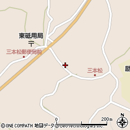 熊本県下益城郡美里町畝野703周辺の地図