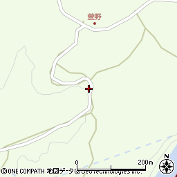 熊本県下益城郡美里町大井早2165周辺の地図