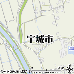 熊本県宇城市松橋町西下郷1524周辺の地図