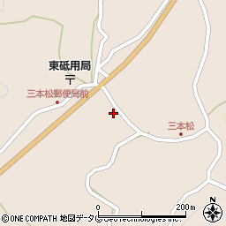 熊本県下益城郡美里町畝野1676周辺の地図