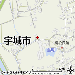 熊本県宇城市松橋町西下郷1566-1周辺の地図