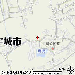 熊本県宇城市松橋町西下郷1572周辺の地図