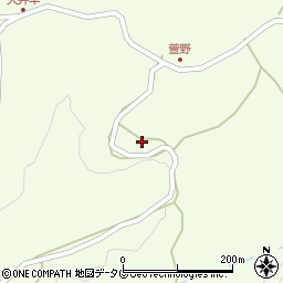 熊本県下益城郡美里町大井早2149周辺の地図