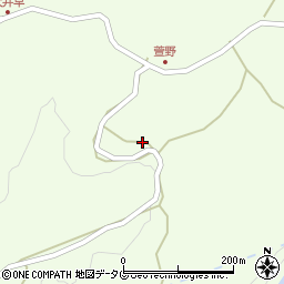 熊本県下益城郡美里町大井早2235周辺の地図