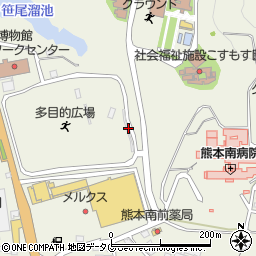 熊本県宇城市松橋町豊福1895-1周辺の地図