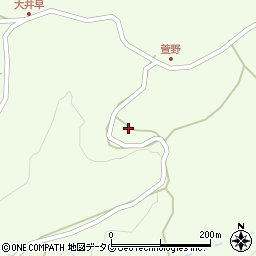 熊本県下益城郡美里町大井早2142周辺の地図