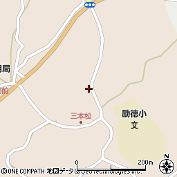 熊本県下益城郡美里町畝野687周辺の地図