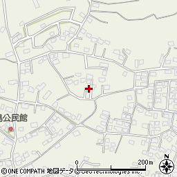 熊本県宇城市松橋町西下郷1354周辺の地図