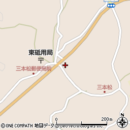 熊本県下益城郡美里町畝野706周辺の地図