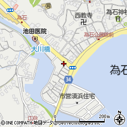 長崎県長崎市為石町2498周辺の地図