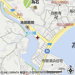 長崎県長崎市為石町2505-8周辺の地図