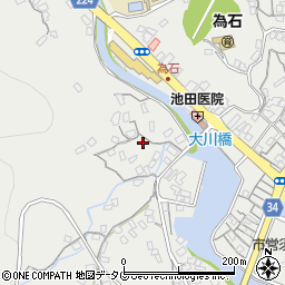 長崎県長崎市為石町4211-1周辺の地図