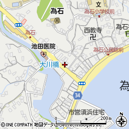 長崎県長崎市為石町2502周辺の地図
