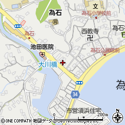 長崎県長崎市為石町2504-7周辺の地図