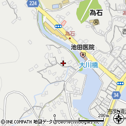 長崎県長崎市為石町3786-3周辺の地図