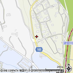 熊本県下益城郡美里町岩下108周辺の地図