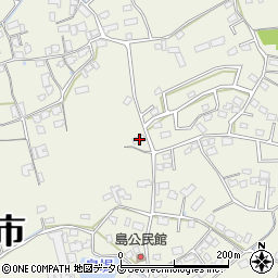 熊本県宇城市松橋町西下郷1491-1周辺の地図