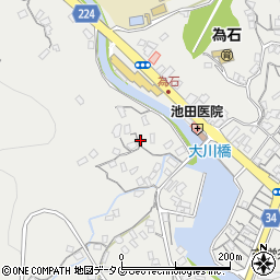 長崎県長崎市為石町3786-6周辺の地図