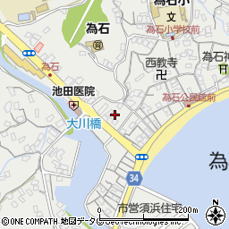 長崎県長崎市為石町2504-1周辺の地図