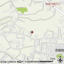 熊本県宇城市松橋町西下郷1378周辺の地図
