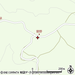 熊本県下益城郡美里町大井早2117周辺の地図
