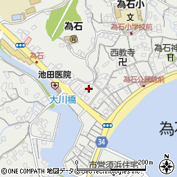 長崎県長崎市為石町2504-4周辺の地図