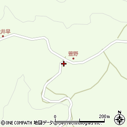 熊本県下益城郡美里町大井早2119周辺の地図