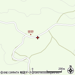 熊本県下益城郡美里町大井早2322周辺の地図