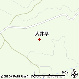 熊本県下益城郡美里町大井早1335周辺の地図