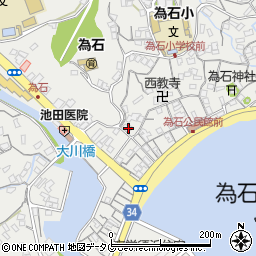 長崎県長崎市為石町2233周辺の地図