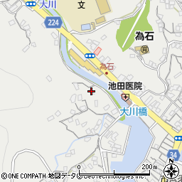 長崎県長崎市為石町3786-8周辺の地図