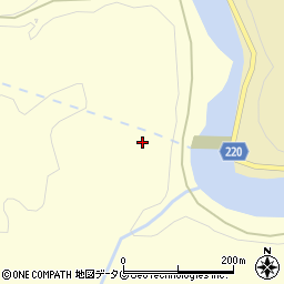 塚瀬ダム周辺の地図