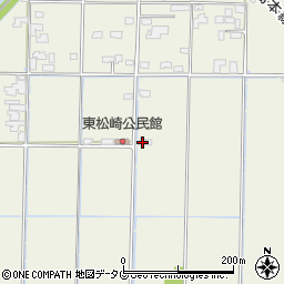 熊本県宇城市松橋町東松崎109周辺の地図